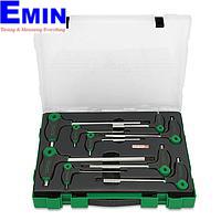 TOPTUL GZC0903 - 9PCS L-Type Two Way Ball Point & Hex Key Wrench Set
