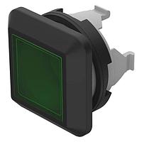EAO 92-443.500 Indicator Actuator PSHBUTN-ACT BEZEL GRN BLK