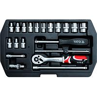 Yato YT-1449 Socket set 1/4" 20pcs