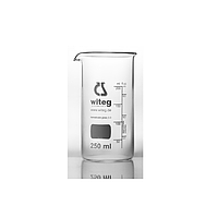 WITEG 5 502 050 B Beaker tall form with spout and Witeg logo (50ml; 10 pcs)