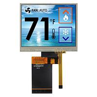 Newhaven Display NHD-3.5-320240JF-ASXP-T IPS TFT LED Displays 3.5 Inch IPS TFT w/ Resistive Touch