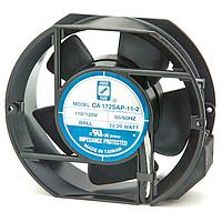 Orion Fans OA172SAP-11-1WB Axial Axial Fan, 150x172x51mm, 115VAC, 235CFM, 35W, 52.1dBA, 3150RPM, Ball, Lead Wires