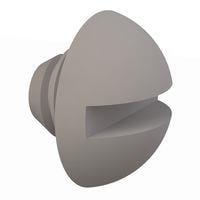 Essentra Components 010632R009 Round Slotted Round Slotted Screw, #6-32 Thread, 3/32 Lg