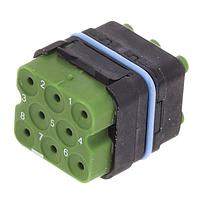 Eaton Souriau-Sunbank 8MQ2M0816ANE Connectors MQUICK MODULE,SEALED,NO CONT