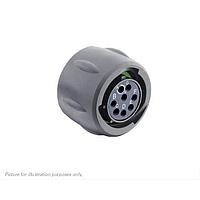 Eaton Souriau-Sunbank UTSX612E8SZ Plugs Plug, without backshell, with 8 female solder contacts, IP68/69K in unmated conditions, keying Z