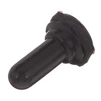 APM HEXSEAL 1131/26 17 M12-1.0 Switch Hardware TOGGLE BOOT, FULL, M12-1 6H THREAD, SILICONE, BLACK