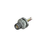 Amphenol CONEC 43-01100 Connectors MALE SOCKET M12X1 W/WIRES BACK MNT PG9