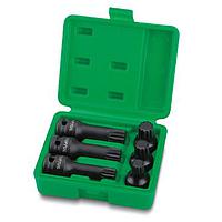 TOPTUL GDAI0601- 6PCS 1/2inch DR. Spline Impact Socket Bit Set