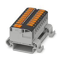 PHOENIX CONTACT 1019562 DIN Rail Terminal Blocks PTVFIX 6/18X2,5-NS35A BK