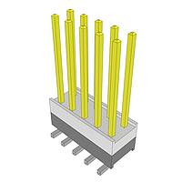 Samtec HW-05-10-L-D-250-SM Headers High Temperature Flexible Board Stacking Header