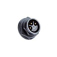 Amphenol LTW DCD-12PMES-LC7001 Standard Circular Connector Ceres, Large Size, Plastic, 20A+5A, 12 pins, Male Connector, Male (Power) + Female (Signal) Contact, Circular, 2 Points Lock, Solder, Receptacle, IP67