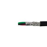 Alpha Wire 25162 BK005 Multi-Conductor Cables 18 AWG 2 Conductor 300V SupraShield PVC, PUR 100 ft Spool, Black