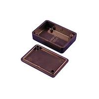 Hammond Manufacturing 1551FBK PCB Enclosure Mini/Handheld/ABS 1.97x1.38x.59" Black