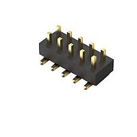 GCT (Global Connector Technology) BF030-16A-B1-0600-0277-0600-LB Board to Board & Mezzanine Connectors 16w, 2mm Pitch Pin Hdr, DIL, SMT, Vert, W/Peg, GF, T+R+C