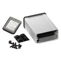 Hammond Manufacturing 1457C802E EMI/RFI Shielded EMI/RMI ClearAnodize 3.2x2.4x1.3"Extruded