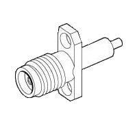 Molex 73251-0420 Connectors ST JCK 2HF REC POST