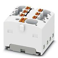 PHOENIX CONTACT 1047485 Distribution Block PTFIX 4/6X1 5-G WH