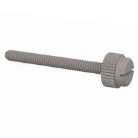 Essentra Components 090440112TEG Thumb Screw Slotted Thumb Screw, #4-40 Thread, 1 1/8 Lg