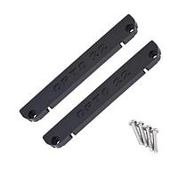 Opto 22 SNAP-TEX-REC10W End Cap Wide End Caps, 10 Pack with Screws, for SNAP PAC and M-series Racks