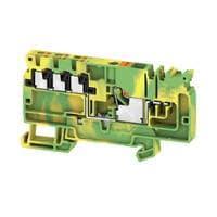 Weidmuller 2464740000 DIN Rail Terminal Blocks AAP11 6/6X1.5 PE-LI