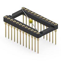 Mill-Max 122-13-624-41-801000 DIP / SIP Sockets 24P DIP SKT 2 LEVEL WRAPOST