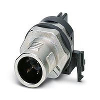 PHOENIX CONTACT 1438037 Circular Metric Connectors MALE 5-POLE A-CODED W/ SHIELD