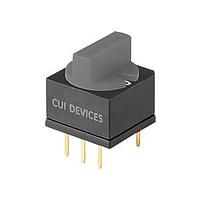 Same Sky (formerly CUI Devices) RDS6-4S-1065-1-D DIP Switches 4 Position Through Hole 2.54 mm Pitch Flush Cross Actuator w/ Cap