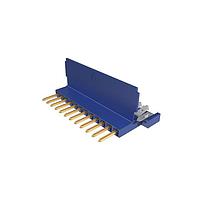 Amphenol FCI 66226-044LF Connectors Clincher™ Flex Connectors, Pin Assembly, Single row, 12 Positions, 2.54mm (.100in) Pitch.