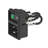 Schurter EC11.0001.301 Inlets Snap-in Power Entry non illum w/filter