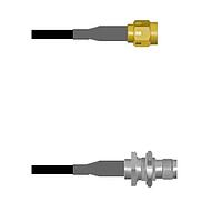 Amphenol Custom Cable Q-3B04F0003011i RF Cable Assemblies SMA-SP/TNC-SJB G174 11I