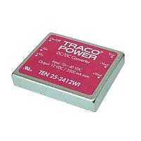 TRACO Power TEN 25-2410WI Isolated Product Type: DC/DC; Package Style: 2"x1.6"; Output Power (W): 25; Input Voltage: 10-40 VDC; Output 1 (Vdc): 3.3; Output 2 (Vdc): N/A; Output 3 (Vdc): N/A