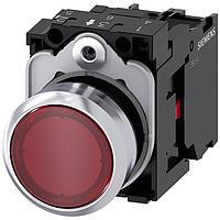SIEMENS A6X30143633 Standard Switches ILLUMINATED PUSHBUTTON. RED