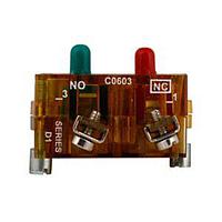 Eaton 10250T1EC 1 NO - 1 NC 1NO-1NC LOGIC LEVEL AMBER CONTACT BLOCK