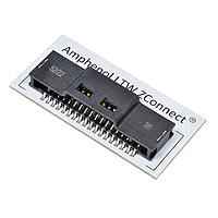 Amphenol LTW Z2A1-36AFRS-BA0001 Connectors ZConnect, LV214-Compliant Connector, A Code, Socket, Plastic, 1A, 36 pins, Female Connector, Quick Lock, Receptacle PCB SMT 90