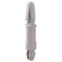 Essentra Components LCBS-5-7-01 PCB Support CB Spt,Dual Lck,Natural,7/16 in Spc