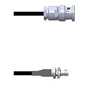 Amphenol Custom Cable Q-0J00P0003012i RF Cable Assemblies BNC-SP/HDBNC-SJB G174 12I
