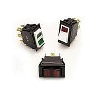 Carling Technologies LTIGK61-6S-WH-AM-NBL/125N Rocker Switches LTIGK616SWHAMNBL/125N
