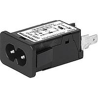 Schurter 3-100-117 AC Power Entry Modules 5008 Connector Filter C8 2.5A