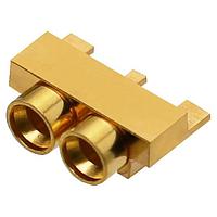 Johnson / Cinch Connectivity Solutions 127-1701-821 Connectors SMP MALE LMTD DETENT 2-PORT PCB EDGE MNT
