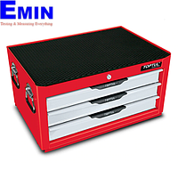 TOPTUL TBAD0302  - 3-Drawer Middle Tool Chest - PRO-LINE SERIES - RED