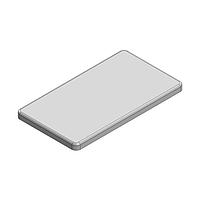 Masach Tech MS385-30S-NS EMI/RFI Shield, One-Piece 38.5 x 21.5 x 2mm One-piece Drawn-Seamless RF Shield/EMI Shield (Nickel-Silver)