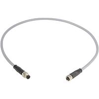 HARTING 21348081481010 Sensor Cables / Actuator Cables M8 4PIN M/F STRT DOUBLE END 1.0M PVC