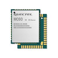 Quectel MC60ECB-04-BLE Bluetooth, GSM/GPRS, GNSS GSM/GPRS/GNSS, Quad-band, Supports BT3.0 & BT4.0, Ultra-small, LCC form factor