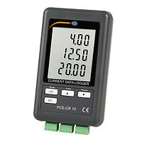 PCE CR 10 Three-Channel Current Data Logger (0/4 ... 20-mA, 0.01-mA)