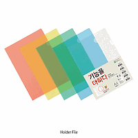 DaiHan DH.Off2024 Holder File, Transparent, A4, Green