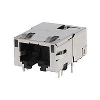 Bel Magnetic Solutions G10-1GHT-056H Magnetic Jack MagJackRJ45,1X1,10G,NON_POE,TAB DOWN,GY/G,WAVE SOLDER