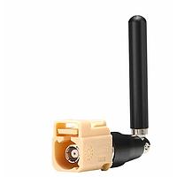 Taoglas GW.05.AE23 Indoor Antennas 2.4/5.8GHz Terminal mount Monopole Antenna Hinged FAKRA Code I Beige SMB(F)