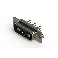 EDAC 627-3WK3624-7N2 Mixed Contact D-Sub Connectors Vertical Combo Dsub