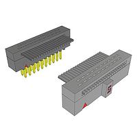 Samtec FFMD-10-T-06.00-01-N Flat Ribbon .050"  Tiger Eye(TM) IDC Ribbon Cable Assemblies
