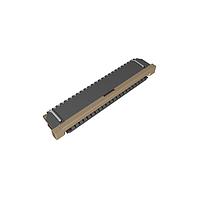 Amphenol FCI SFW22R-3STE1LF Connectors 1.00mm Flex Connector, SFW-R series, 22 Position, Bottom side Contact, Side Entry Surface Mount ZIF Connector, Lead Free, with Cable Lock.